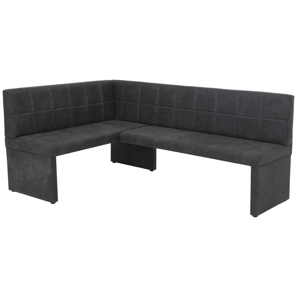 POCO Eckbank Melanie anthrazit Vintage Optik B/H/T: ca. 140x90x200 cm