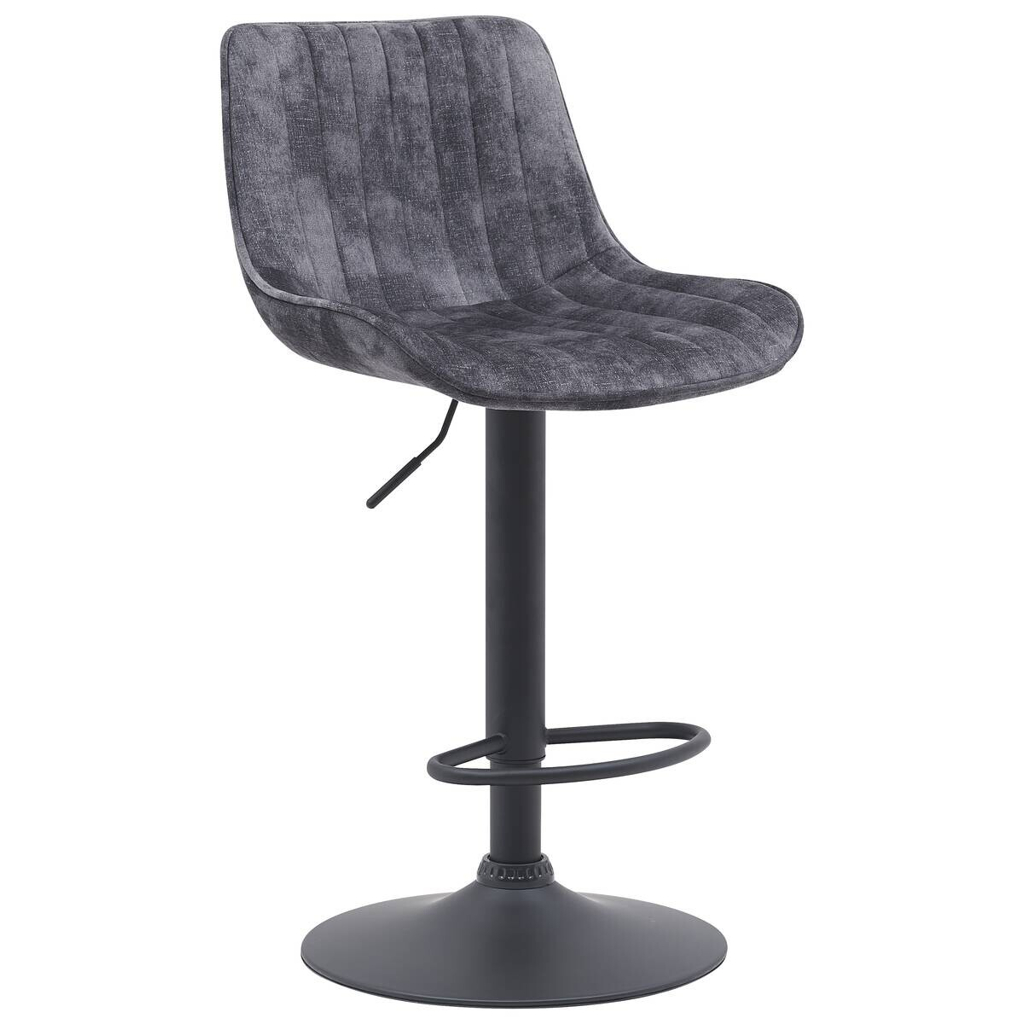 POCO Barhocker Sabine anthrazit Microfaser B/H/T: ca. 44x88x54 cm