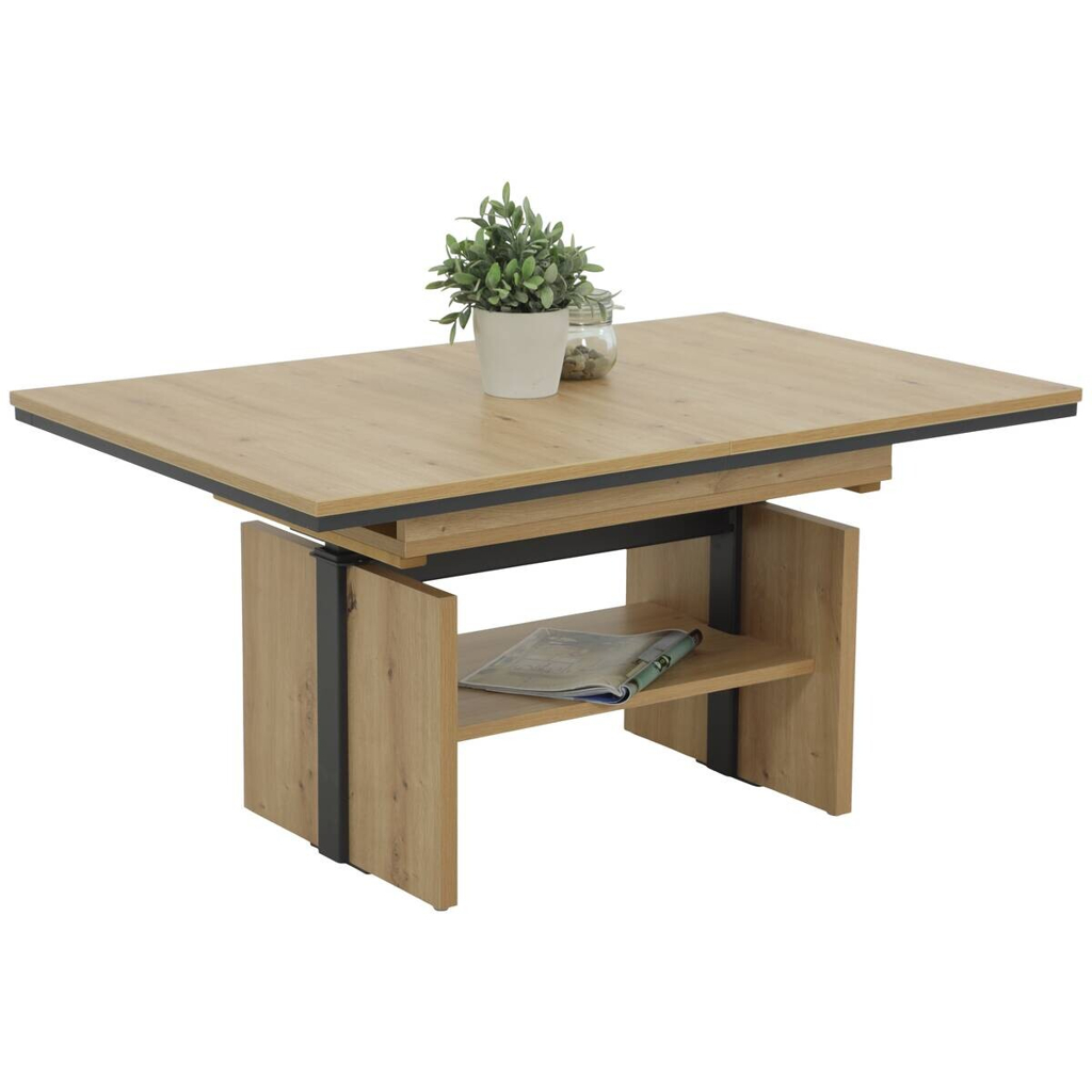 Hela Couchtisch Ingo braun B/H/T: ca. 150x73x69 cm