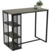 POCO Bartisch Klara grau Holzwerkstoff B/H/T: ca. 120x103x60 cm POCO Bartisch Klara grau Holzwerkstoff B/H/T: ca. 120x103x60 cm