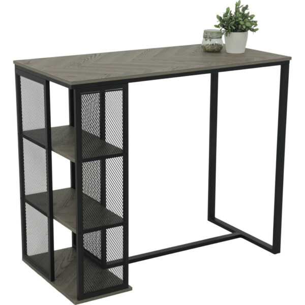 POCO Bartisch Klara grau Holzwerkstoff B/H/T: ca. 120x103x60 cm