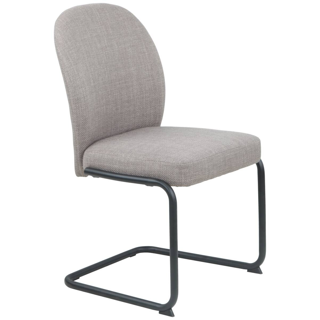 Hela Schwingstuhl Karen II, 2er-Set schlamm Webstoff B/H/T: ca. 53x90x62 cm