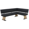 POCO Eckbank Lyon anthrazit B/H/T: ca. 203x91x148 cm POCO Eckbank Lyon anthrazit B/H/T: ca. 203x91x148 cm