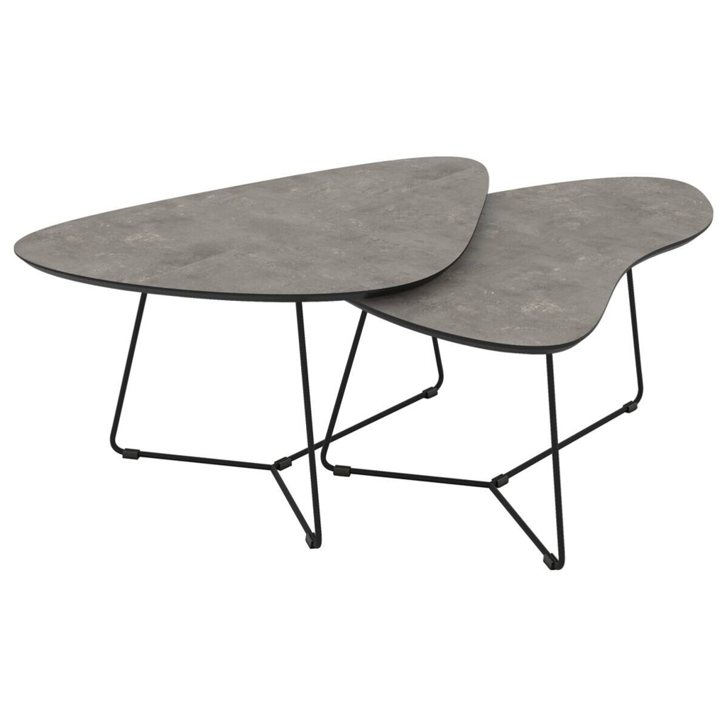 Hela Couchtisch Pisa stone B/H/T: ca. 87x43x59 cm