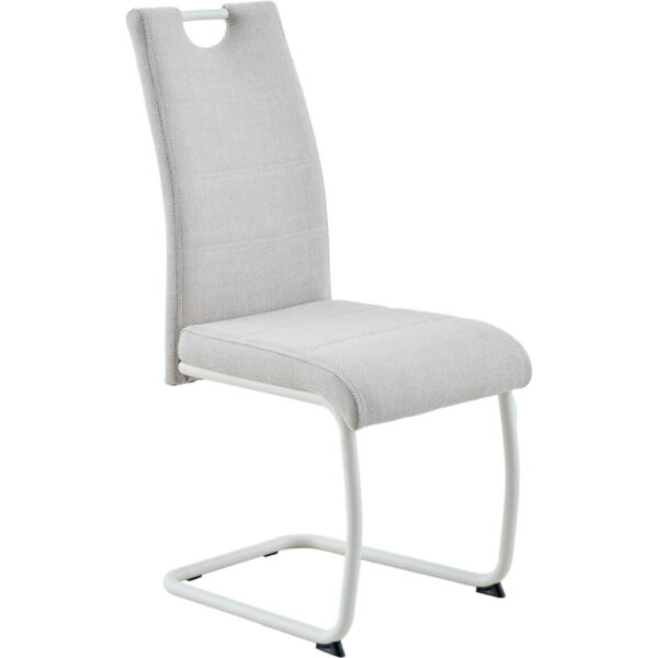 POCO Schwingstuhl Florenz beige Webstoff B/H/T: ca. 43x99x60 cm