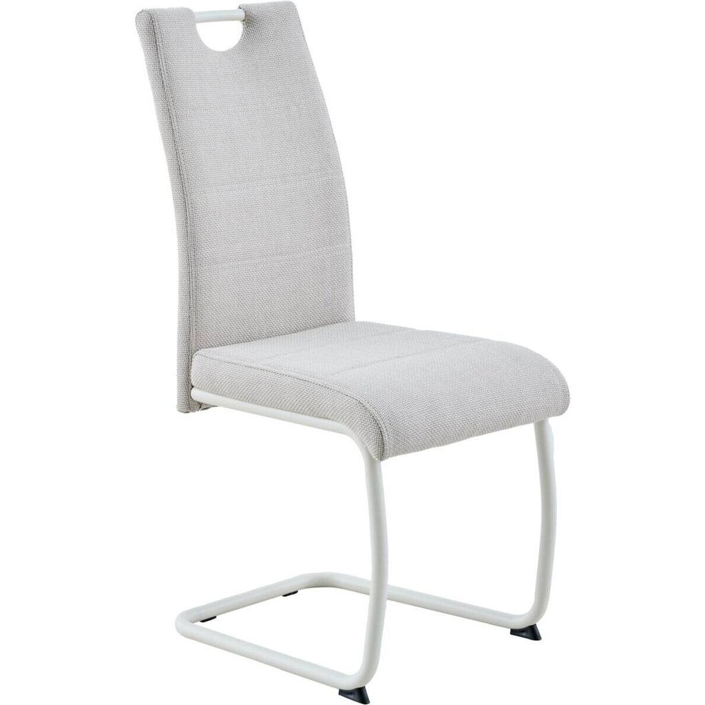 POCO Schwingstuhl Florenz beige Webstoff B/H/T: ca. 43x99x60 cm