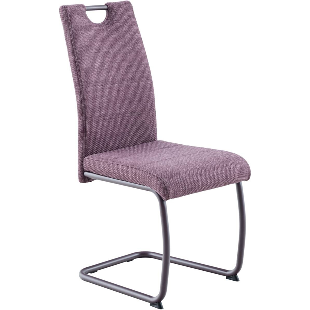 POCO Schwingstuhl Florenz wilde Beere Webstoff B/H/T: ca. 43x99x60 cm