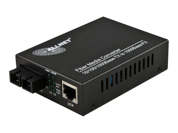 4038816006455-1 ALLNET ALL – MC103G – SC – MM – Medienkonverter – 1GbE