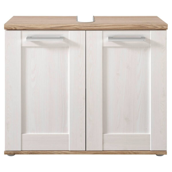 4038889044750 Waschbeckenunterschrank Romance
Sibiu Lärche Nachbildung Eiche San-Remo Nachbildung B/H/T: ca. 80x66x32 cm