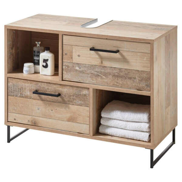 Waschbeckenunterschrank Roof
Old Wood Nachbildung B/H/T: ca. 80x61x37 cm