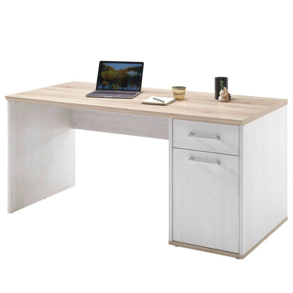 POCO Schreibtisch Romance Sibiu Lärche Nachbildung San-Remo Nachbildung B/H/T: ca. 160x76x73 cm POCO Schreibtisch Romance Sibiu Lärche Nachbildung San-Remo Nachbildung B/H/T: ca. 160x76x73 cm
