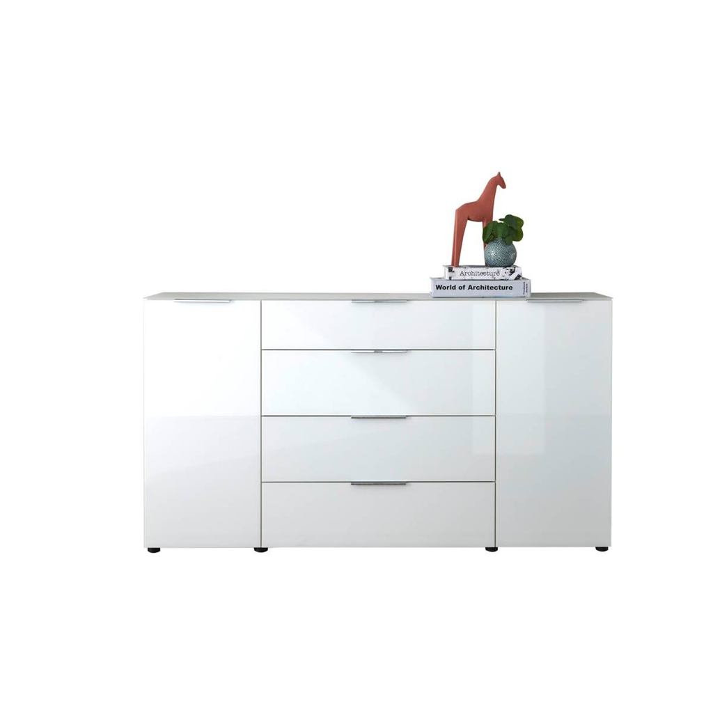 POCO Kommode Santorin weiß B/H/T: ca. 180x99x40 cm