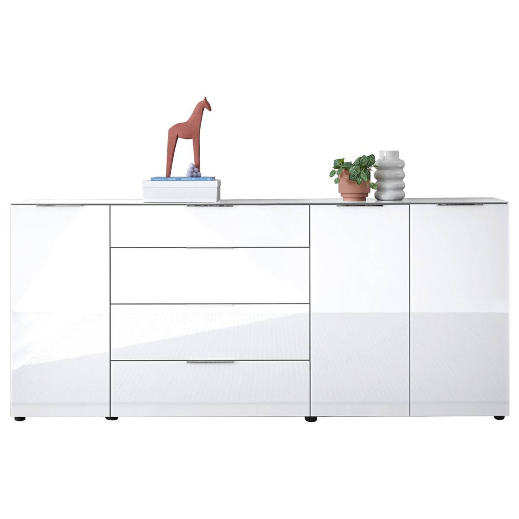 POCO Kommode Santorin weiß B/H/T: ca. 226x99x40 cm