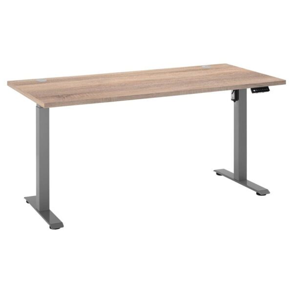 POCO höhenverstellbarer Schreibtisch Pronto 2 Eiche Sonoma Nachbildung B/H/T: ca. 160x75x77 cm POCO höhenverstellbarer Schreibtisch Pronto 2 Eiche Sonoma Nachbildung B/H/T: ca. 160x75x77 cm