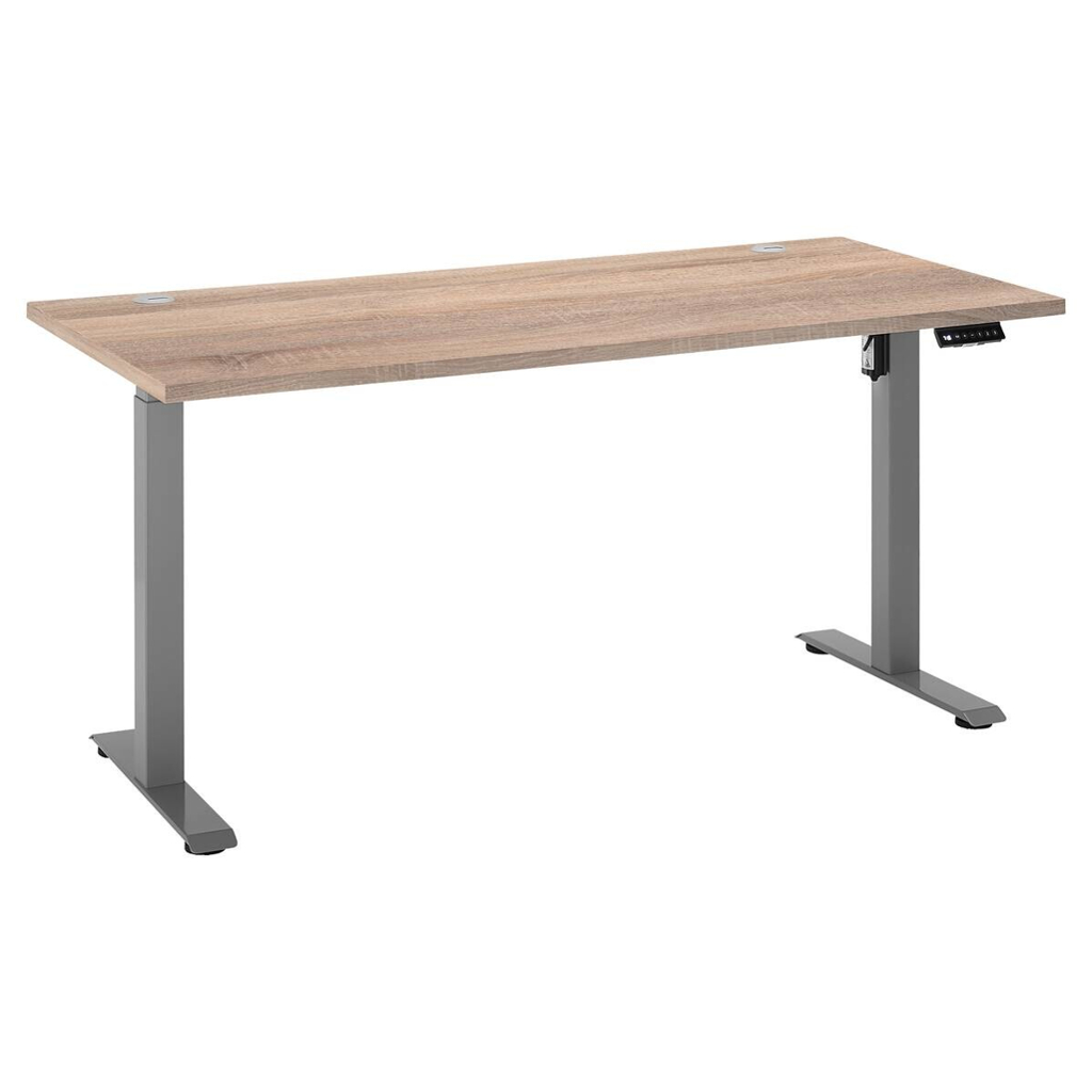 POCO höhenverstellbarer Schreibtisch Pronto 2 Eiche Sonoma Nachbildung B/H/T: ca. 160x75x77 cm