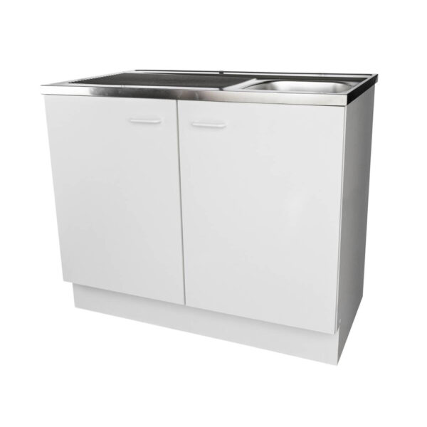 Spülenschrank
weiß matt B/H/T: ca. 100x85x60 cm