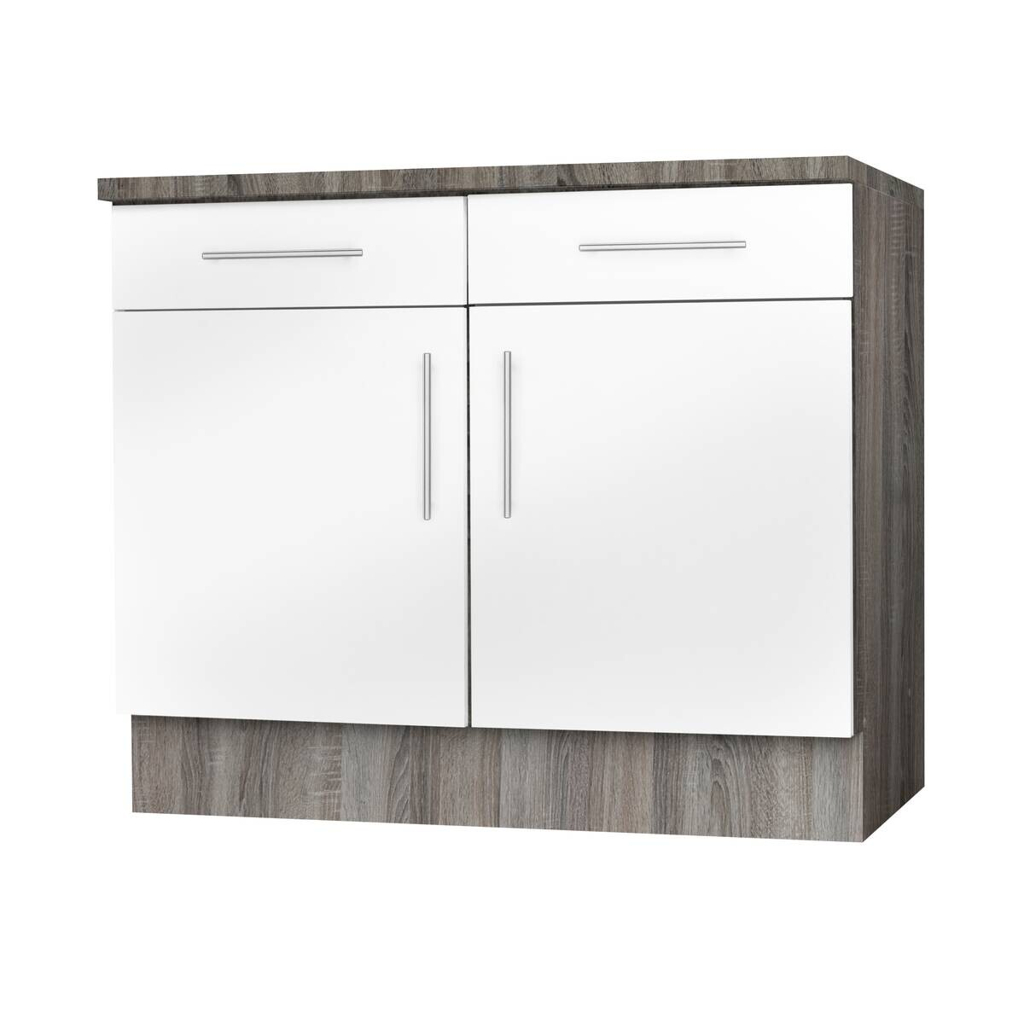 Unterschrank
weiß Hochglanz B/H/T: ca. 100x82x57 cm