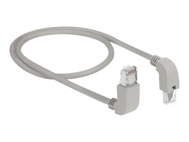 Delock Patch – Kabel – RJ – 45 (M) nach oben gewinkelt zu RJ – 45 (M)