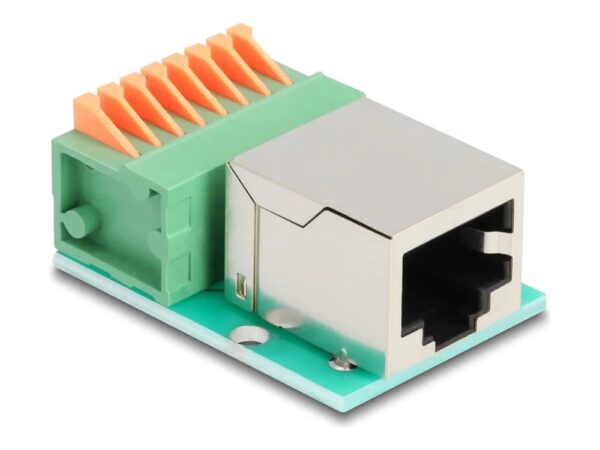 Delock Netzwerkadapter – RJ – 45 (W) zu 8 – polige
