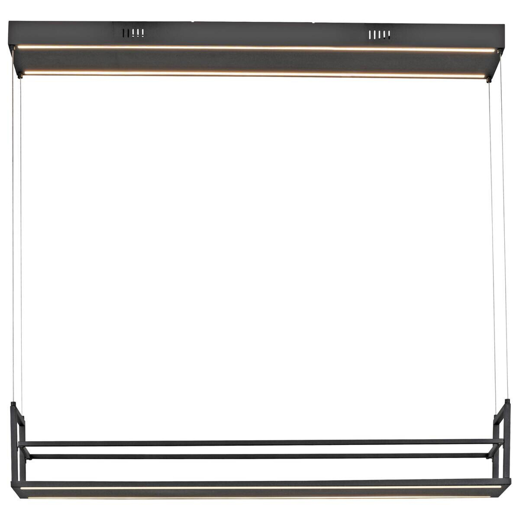 Just Light LED-Pendelleuchte Sontura
schwarz B/H/L: ca. 17,1x120x103,6 cm