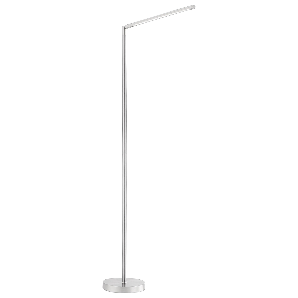 Just Light Stehlampe Dawda
stahlfarbig silber Metall H: ca. 125 cm