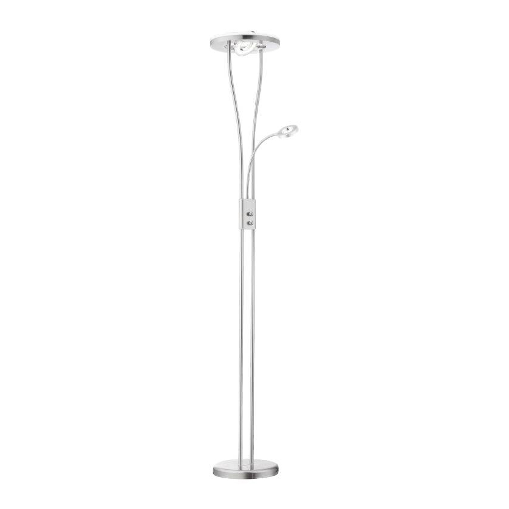 Just Light Stehlampe 11778-55
silberweiß Metall Kunststoff H/D: ca. 188×29 cm 2 Brennstellen