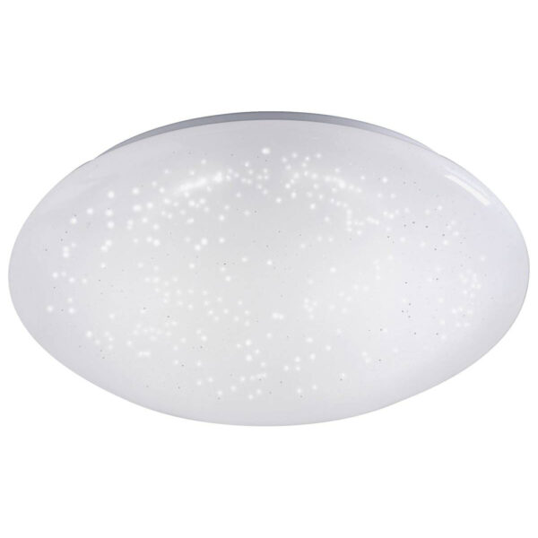 Just Light Deckenleuchte Skyler weiß Metall Kunststoff H/D: ca. 12x35 cm