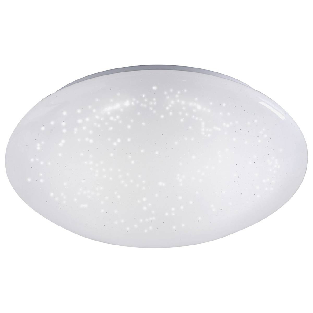 Just Light Deckenleuchte Skyler weiß Metall Kunststoff H/D: ca. 12x35 cm