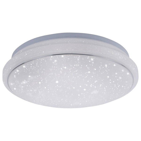 Just Light LED-Deckenleuchte JUPI 14742-16 weiß Kunststoff H/D: ca. 8,5x35 cm 1 Brennstellen