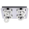 Just Light Smarte Deckenleuchte 14662-17 B/H: ca. 40x15 cm