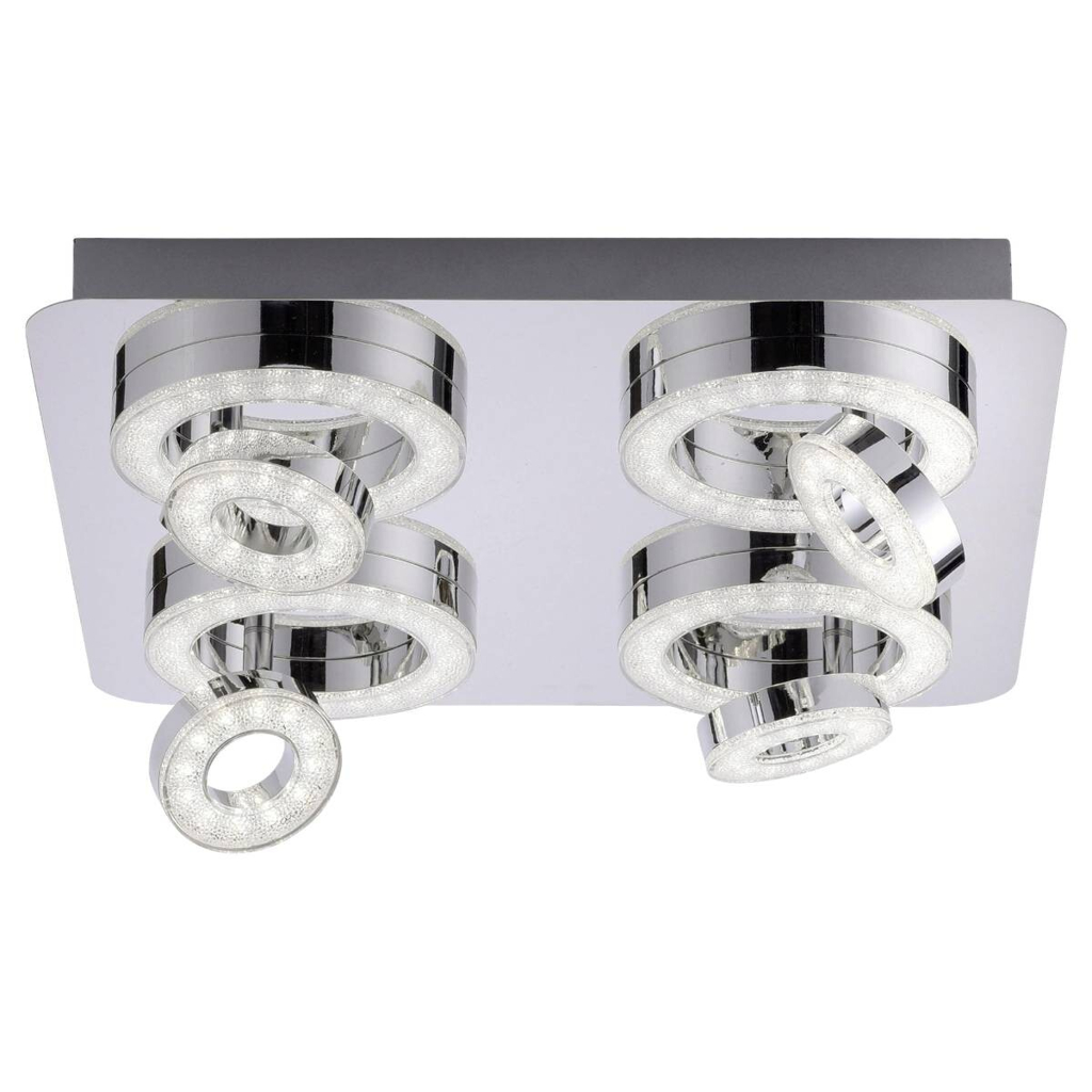 Just Light Smarte Deckenleuchte 14662-17 B/H: ca. 40x15 cm