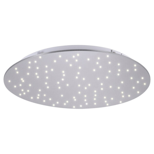 Just Light Deckenleuchte PN14673-55 Sparkle stahlfarbig Aluminium Stahl Kunststoff H/D: ca. 4x48 cm