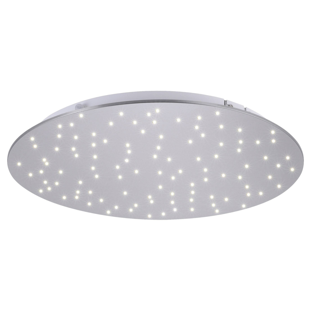 Just Light Deckenleuchte PN14673-55 Sparkle stahlfarbig Aluminium Stahl Kunststoff H/D: ca. 4x48 cm