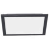 Just Light LED-Deckenpanel FLAT 14754-18 weiß schwarz Metall Kunststoff B/H/T: ca. 29,5x6,5x29,5 cm 1 Brennstellen