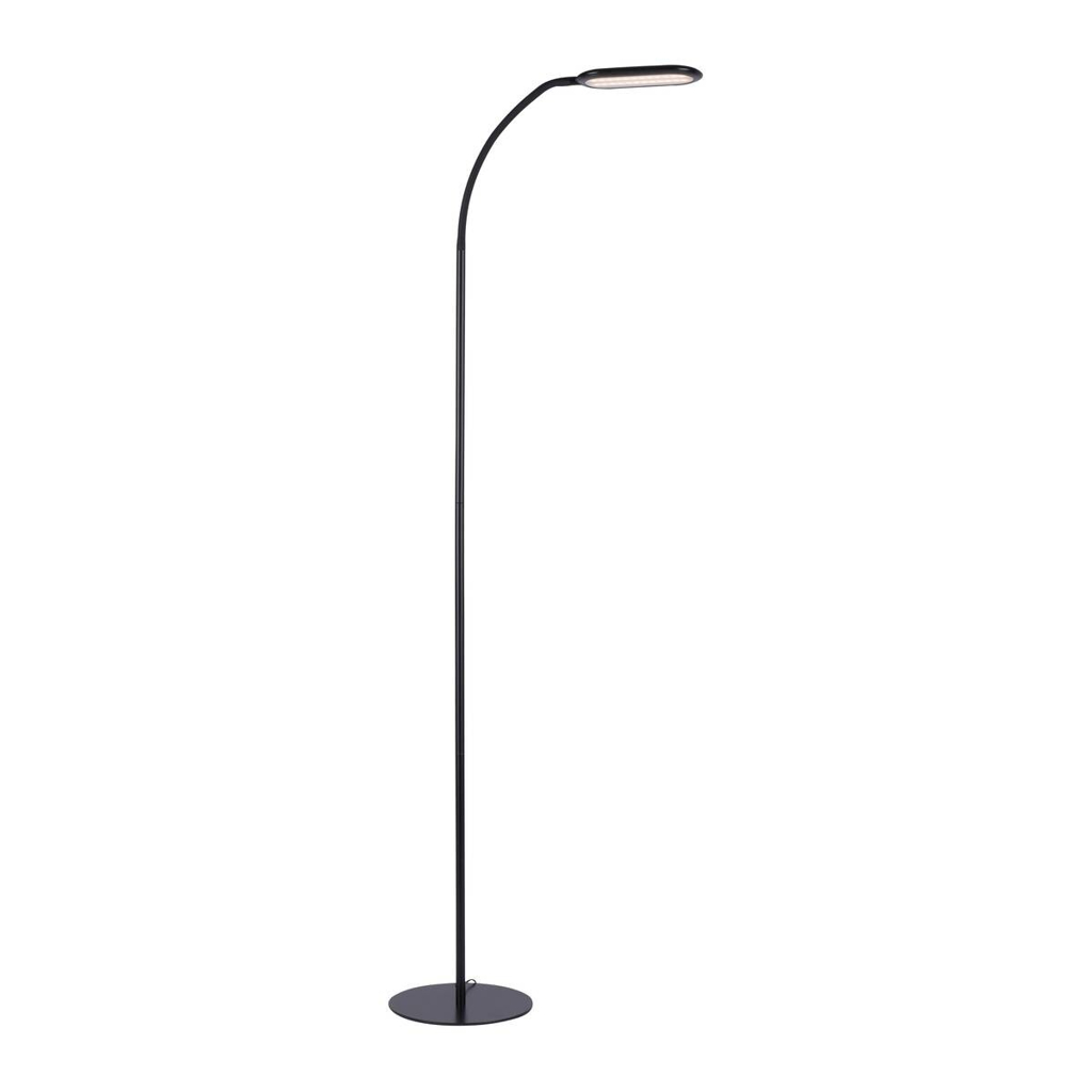 Just Light Stehlampe KELLY 14406-18
schwarz Kunststoff B/H/T: ca. 63x175x63 cm 1 Brennstellen