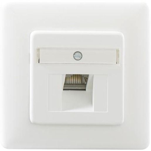 4043921660201-1 Rutenbeck DATENDOSE KAT6 1XRJ45 RAL9010 / RUTENB N138112030 KOMPAKT N138 112 030
