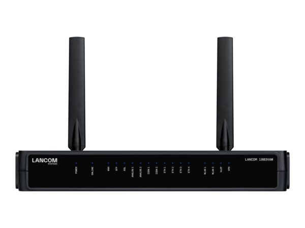 Lancom SD – WAN VoIP Gateway mit VDSL2/ADSL2+ – Modem Annex A/B/J/M 1x SFP/TP WAN – Eth – Gateway – IPSec