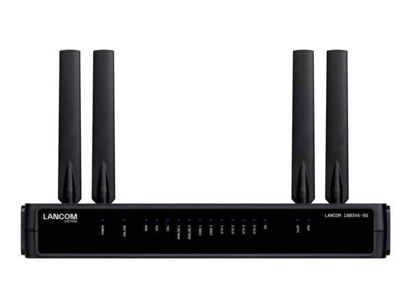 Lancom SD – WAN VoIP Gateway mit VDSL2/ADSL2+ – Modem Annex A/B/J/M 1x SFP/TP WAN – Eth – Gateway – IPSec