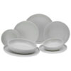 CreaTable Tafelservice Uno weiß Steinzeug 8 tlg