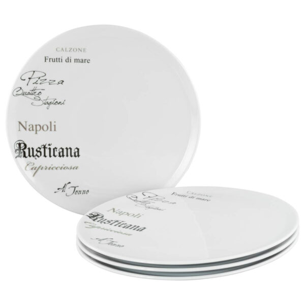 CreaTable Teller-Set Europa Gustoso weiß Porzellan CreaTable Teller-Set Europa Gustoso weiß Porzellan