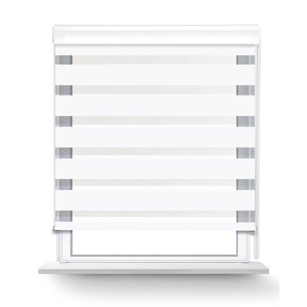 POCOline Doppelrollo mit Blende Easy-Fix
weiß B/L: ca. 80×220 cm