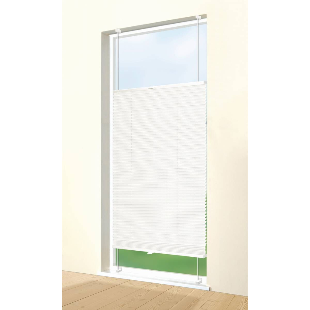 ACUS design collection Spann-Plissee Tageslichtqualität weiß – verschiedene Größen