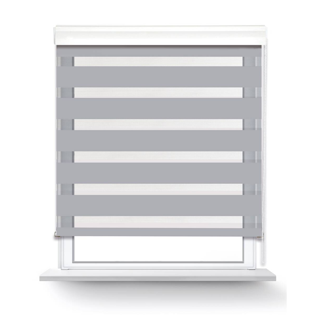 POCOline Doppelrollo mit Blende Easy-Fix
silber B/L: ca. 80×220 cm