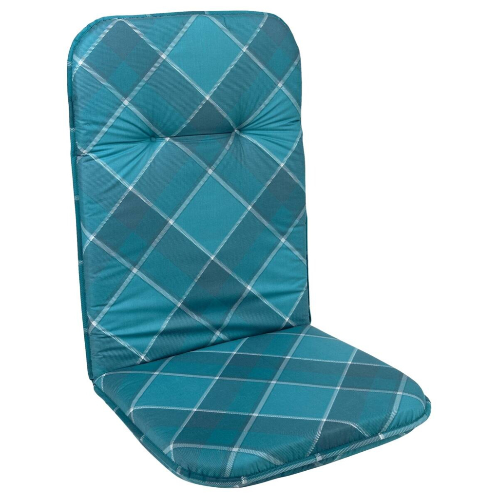 Neutral Auflage Ida blau Polyester B/H/L: ca. 50x5x116 cm