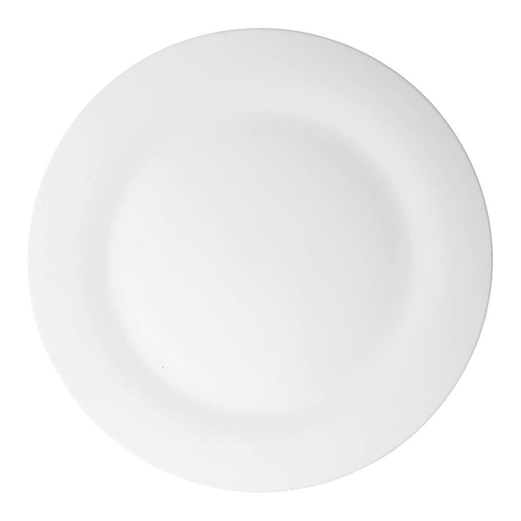 MICHELINO Essteller weiß Porzellan D: ca. 27 cm