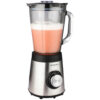 MICHELINO Stabmixer 74251 stahlfarbig schwarz klar Edelstahl Kunststoff Glas B/H/T: ca. 21x37x17 cm
