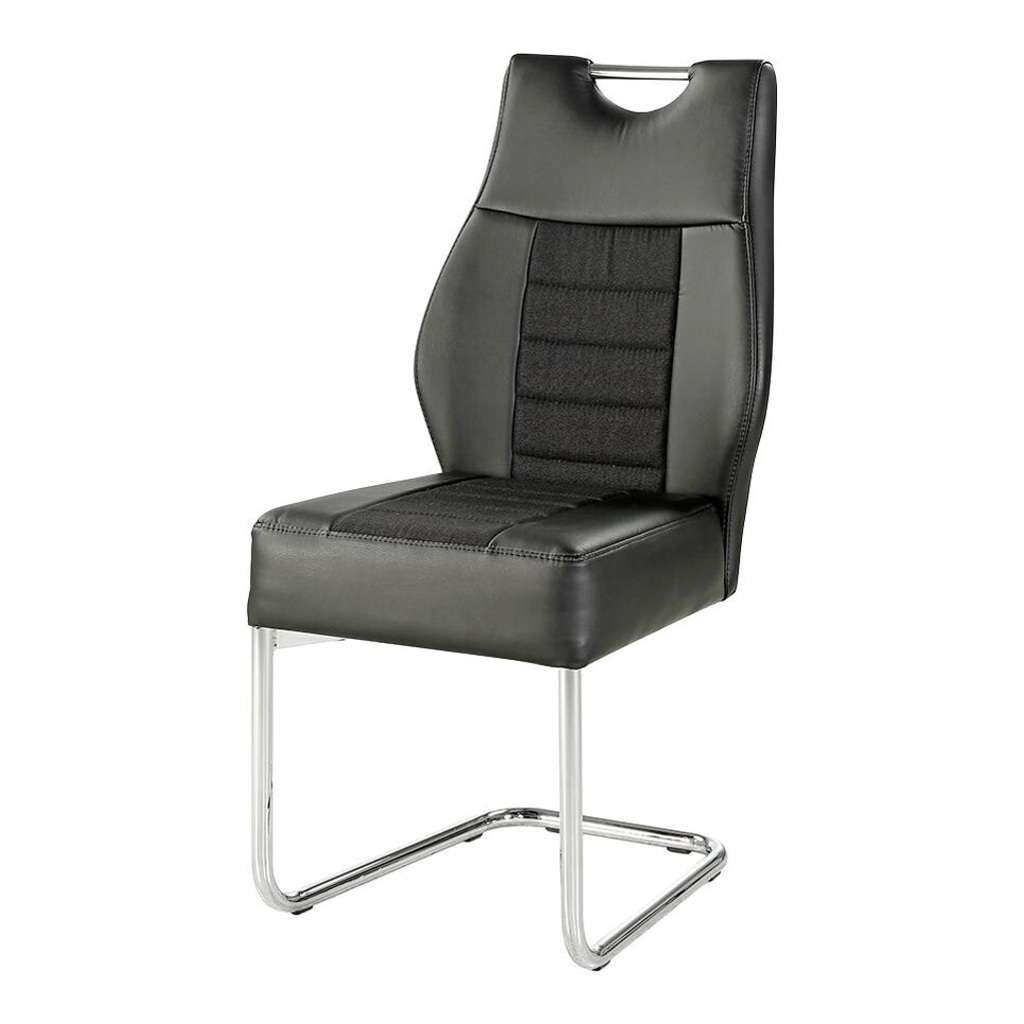 POCO Schwingstuhl schwarz B/H/T: ca. 45x100x64 cm