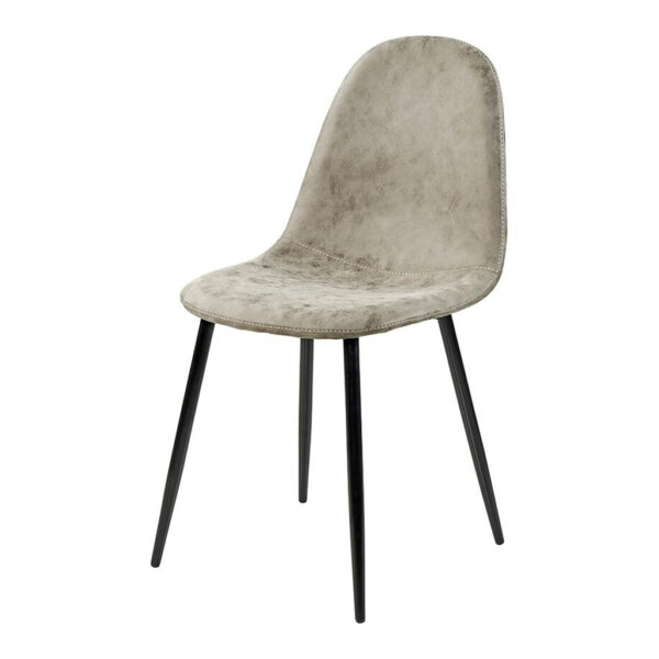 POCO Stuhl graubraun Vintage B/H/T: ca. 42x85x55 cm