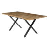 POCO Esstisch Eiche Wild Nachbildung B/H/T: ca. 140x76x90 cm