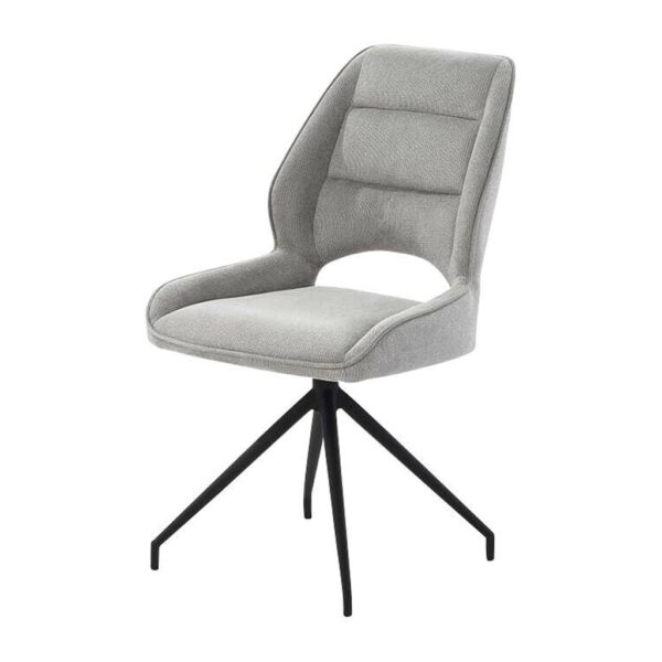 POCO Stuhl hellgrau Microfaser B/H/T: ca. 51x93x62 cm POCO Stuhl hellgrau Microfaser B/H/T: ca. 51x93x62 cm